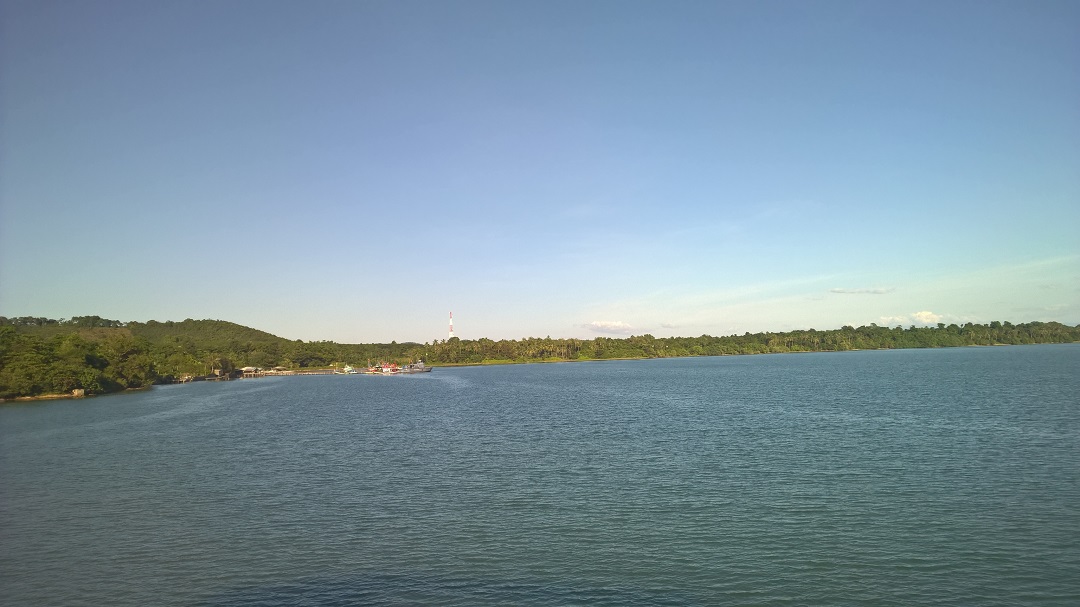 Traumwetter zum biken...oder zum Faehre fahren....