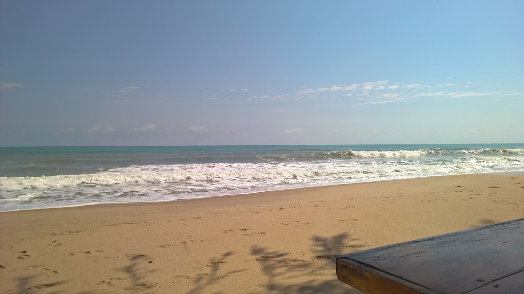 Zwischenstop am Meer...