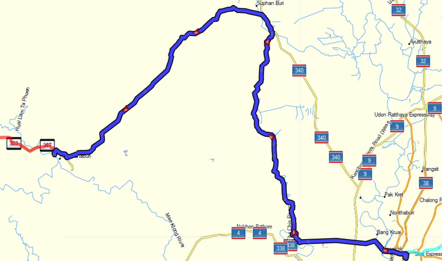  Routenplanung Tag 1